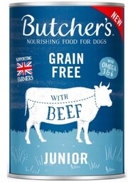 Butchers Original Junior Wołowina w galaretce - mokra