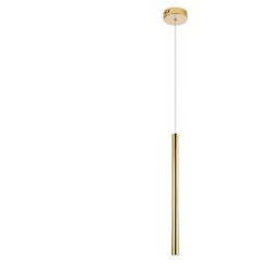LAMPA WISZĄCA Organic metalowa złota glamour 1 x