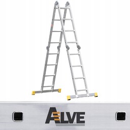 Drabina aluminiowa przegubowa profesjonalna uniwersalna Alve Forte 4x4