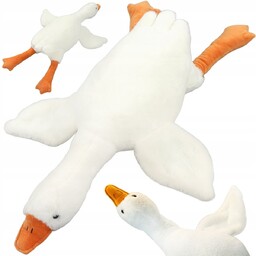 Gęś Pluszowa Pipa Maskotka Poduszka Duża 90Cm Zabawka