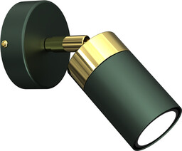 MILAGRO MLP7717 Kinkiet JOKER GREEN/GOLD 1xGU10