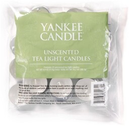 Yankee Candle Classic Tealighty Bezzapachowe 25 szt.