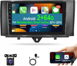 Radio Nawigacja WiFi Nhopeew Benz Smart 2011-2015 Fortwo