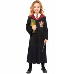 strój dla dzieci Hermiona szata gryffindor Czarodziejka 6-8