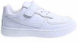 Dziewczęce białe buty sportowe