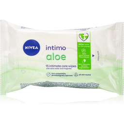 Nivea Intimo Aloe chusteczki do higieny intymnej 15