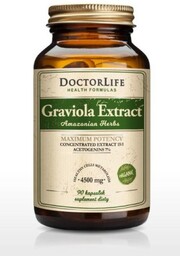 Graviola Extract wyciąg z grawioli 4500mg suplement diety