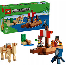 Lego 21259 Minecraft Rejs statkiem pirackim Klocki Piraci