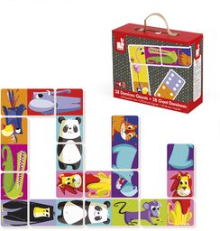 Janod - Jungle Dominoes Game - Childrens Board