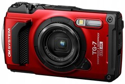 Aparat cyfrowy Olympus TG-7 czerwony
