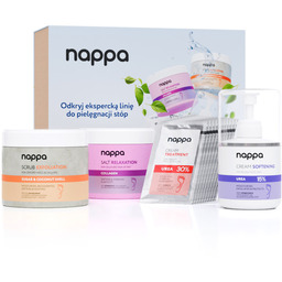 Zestaw Nappa Pielęgnacja stóp (Kremy + Peeling +
