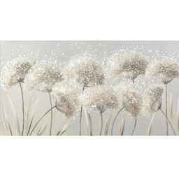 EUROFIRANY Obraz 387881 120 x 60 cm Srebrny