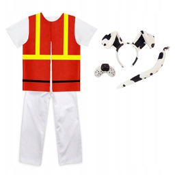 Kostium Piesek Strój Strażak Pies 134-140