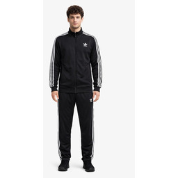 ADIDAS CZARNA KURTKA BOMBER Z BIAŁYMI PASKAMI SPORTOWA