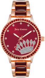 Zegarek JUICY COUTURE JC1334RGBY. Kwarcowy, Kolor czerwony. Kobieta.