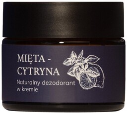Mięta-Cytryna naturalny dezodorant w kremie 50ml