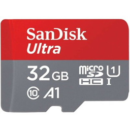 SANDISK Karta pamięci Ultra MicroSDHC 32GB + Adapter