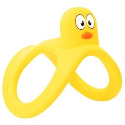 Mombella, Gryzak/Zabawka, Yellow, Kaczka