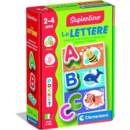 Clementoni Sapientino - litery, gra edukacyjna dla dzieci