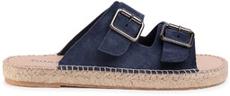 Espadryle QUAZI QZ-63-04-000623 Granatowy