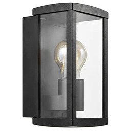 Nordlux - Luchy Ścienna Lampa Ogrodowa Black