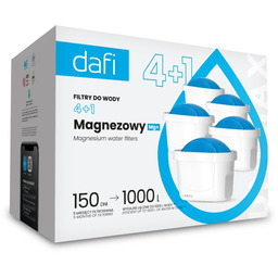 ZESTAW 5 filtrów Dafi Unimax Mg+