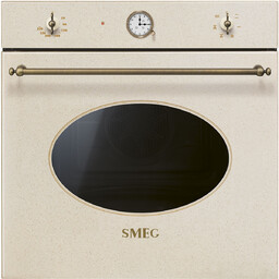 Smeg COLONIALE Piekarnik elektryczny Owsiany SF68C1AVO mosiężny