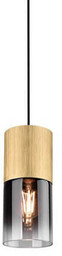 Trio Wisząca lampa szklana Robin 310600154 tubka loftowa