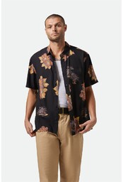 koszula BRIXTON - Cru Print S/S Wvn Washed