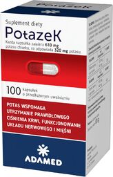 Potazek, 100 kapsułek o przedłużonym uwalnianiu