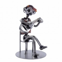 Metalowa figurka Gitara klasyczna. Prezent dla Gitarzysty