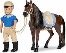 Lori  Mała lalka i zabawka koń