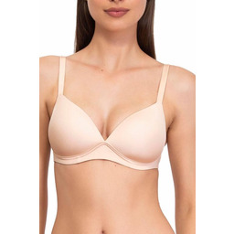 Biustonosz klasyczny usztywniany bez fiszbin kremowy 1568 Fantastic