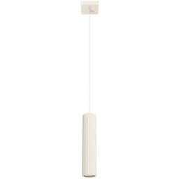 Lampa wisząca KARBON 1 Beżowy SL.1592 - Sollux