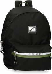 Pepe Jeans, Czarny (Black), Regulowany plecak