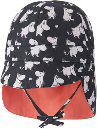 Czapka z daszkiem Reima Moomin Solskydd 5300269A Czarny