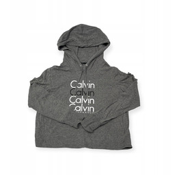 Bluzka damska na długi rękaw z kapturem Calvin
