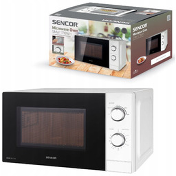 Kuchenka mikrofalowa MIKROFALÓWKA 700W 20L 5 MOCY biała