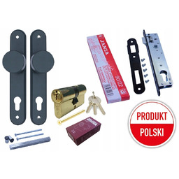 Gałka Gałki Zamek Wkładka Do Furtki 3 Klucze