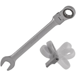 DEDRA Klucz płasko-oczkowy 14GP51 17 mm z grzechotką