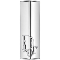 Addict, Metalowe etui na szminkę, Srebro