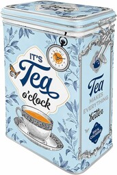 Nostalgic-Art Klasyczny pojemnik na herbatę w stylu retro,