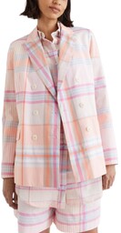 Marynarka damska Tommy Hilfiger Madras Check Db Blazer