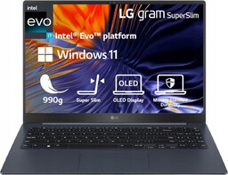 Lekki LG gram 2023 SuperSlim 990g! i7-1360P FHD