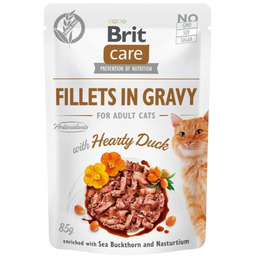 Brit Care Cat Fillets In Gravy Hearty Duck