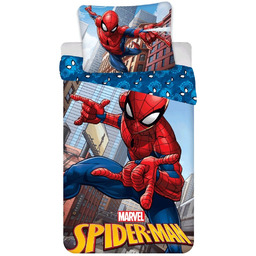 Spider-Man Pościel Dynamiczna Akcja Marvel Bawełna 140x200