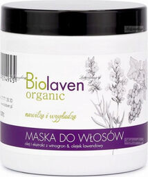 BIOLAVEN - Emolientowo-humektantowa maska winogronowa do włosów -