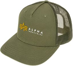 Czapka z daszkiem Alpha Industries Label Trucker Cap