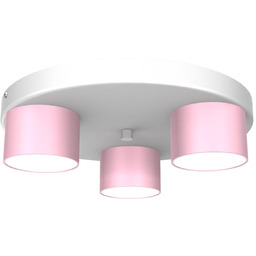 MILAGRO MLP7556 Lampa sufitowa Dixie 3xGX53 Różowy/Biały