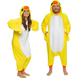 Funziez! Srebrna piżama kostiumowa Lilly Duck - Unisex